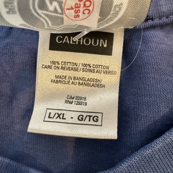 Calhoun NHL Surf & Skate Women's Oversized Drop Shoulder Acid Wash Cropped XL/L - Picture 10 of 13